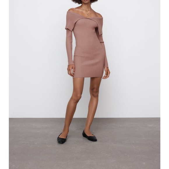 Ribbed Knit Dress - Never Worn! - Picture 2 of 4